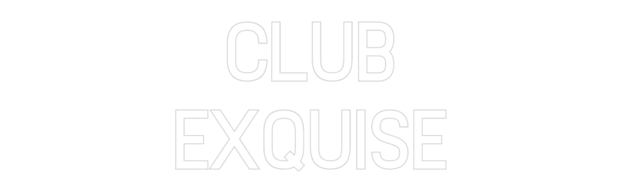 Editor online di insegne al neon personalizzate CLUB
SQUISITO