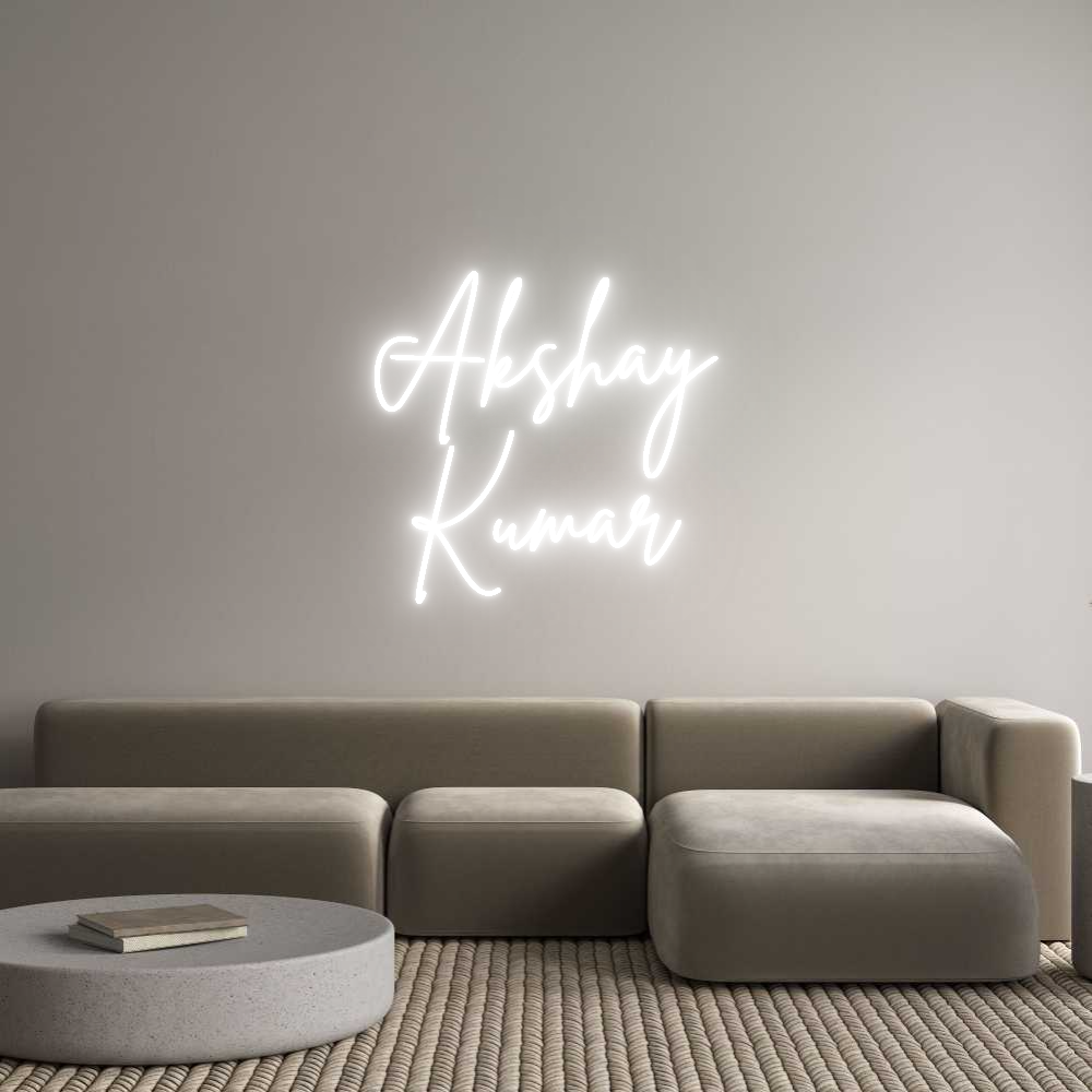 Custom Neon Sign Online Editor Akshay
Kumar