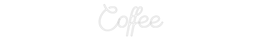 Custom Neon Sign Online Editor Coffee