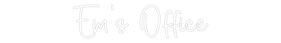 Custom Neon Sign Online Editor Ems kontor