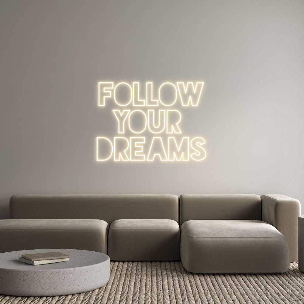Custom Neon Sign Online Editor Follow
Your ...