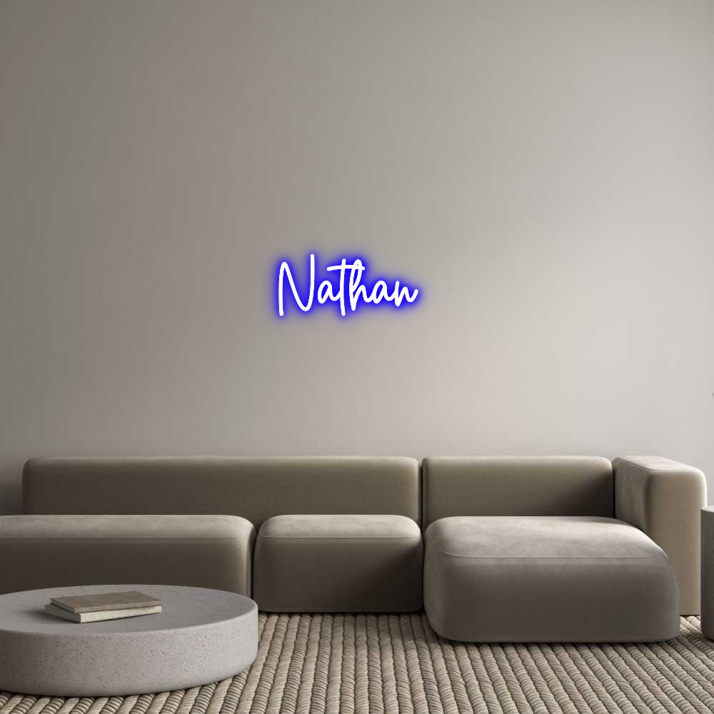 Custom Neon Sign Online Editor Nathan