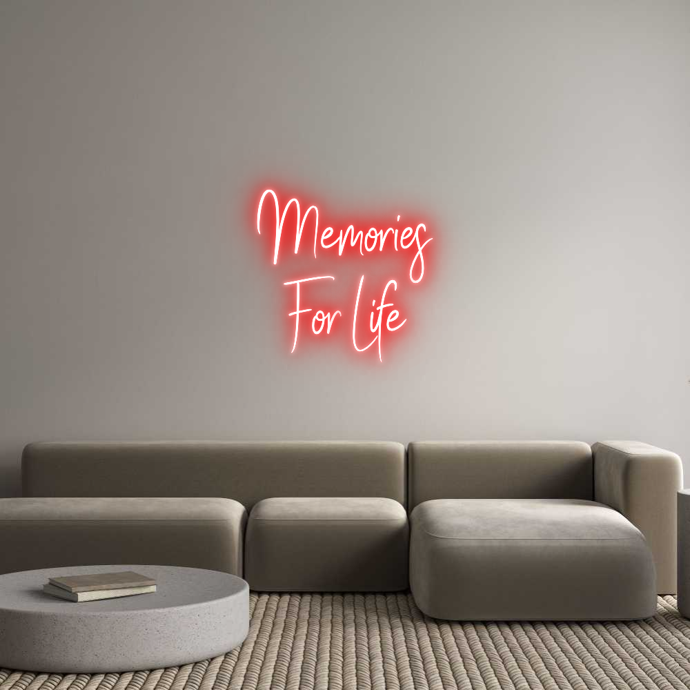 Custom Neon Sign Online Editor Memories
For...