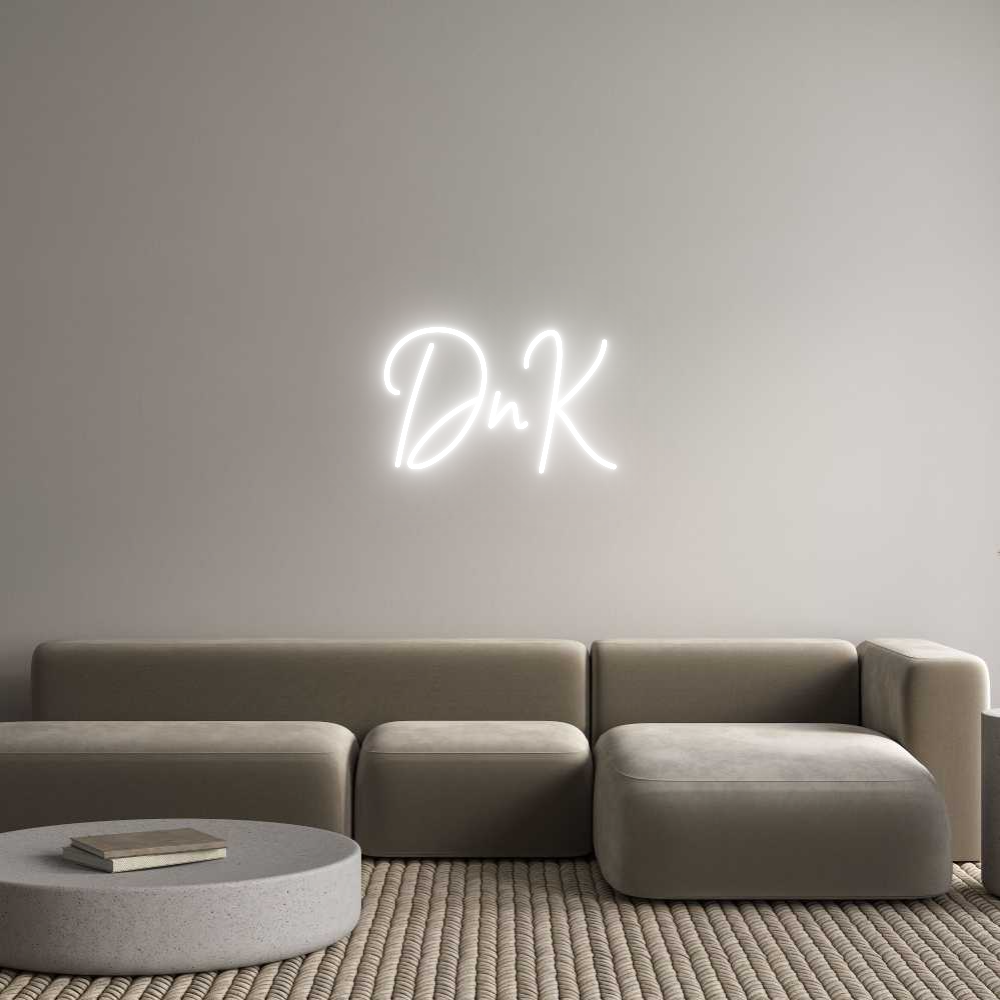 Custom Neon Sign Online Editor DnK