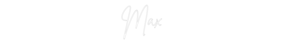 Custom Neon Sign Online Editor Max