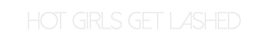 Editor online di insegne al neon personalizzate RAGAZZE HOT OTTENGONO...