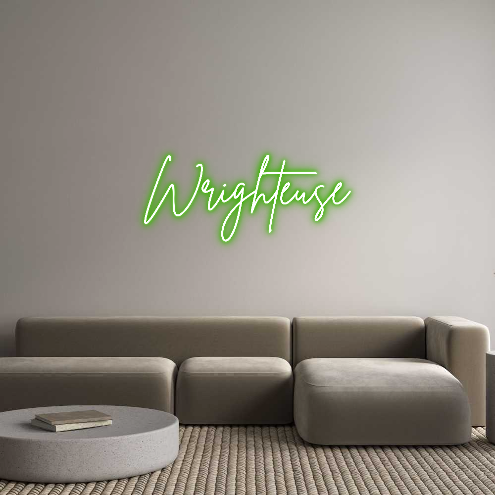 Custom Neon Sign Online Editor Wrighteuse