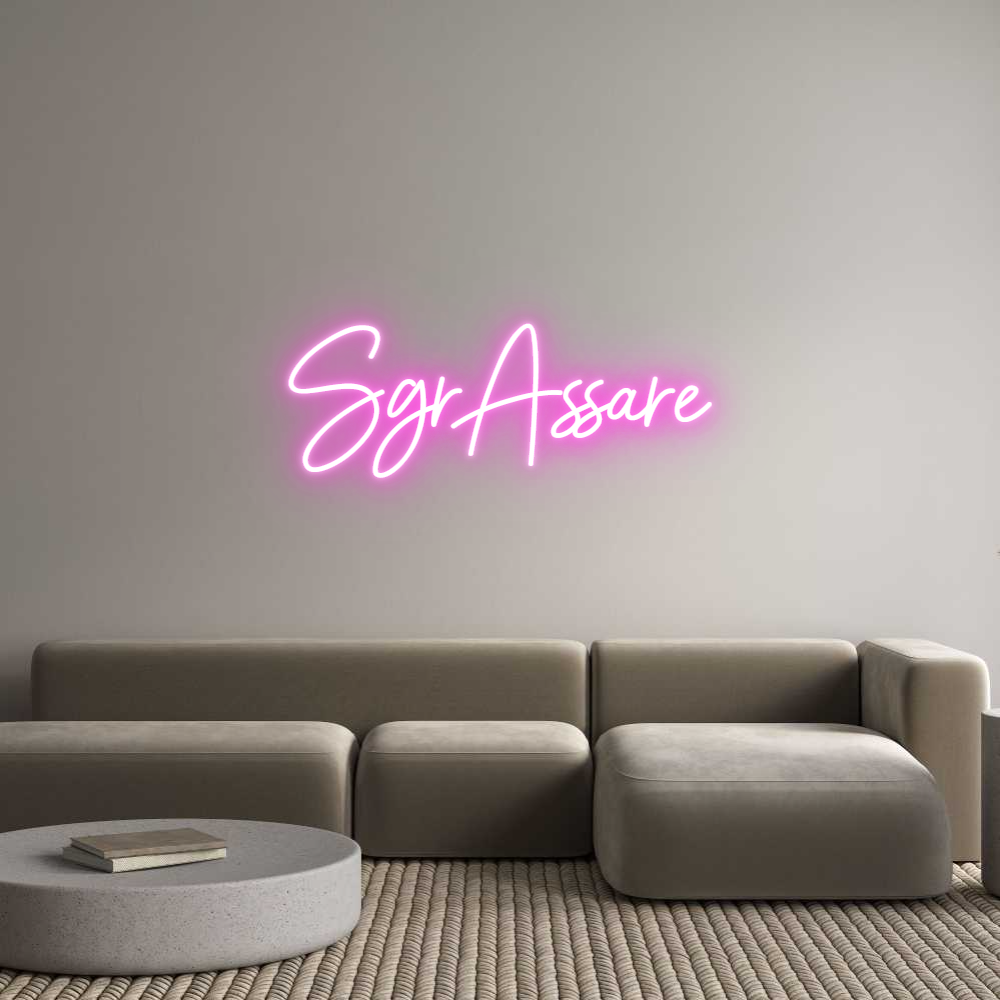 Custom Neon Sign Online Editor SgrAssare