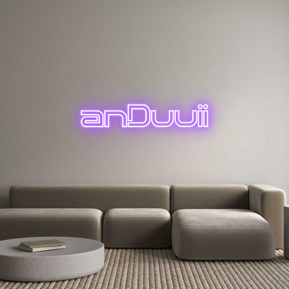Custom Neon Sign Online Editor anDuuii