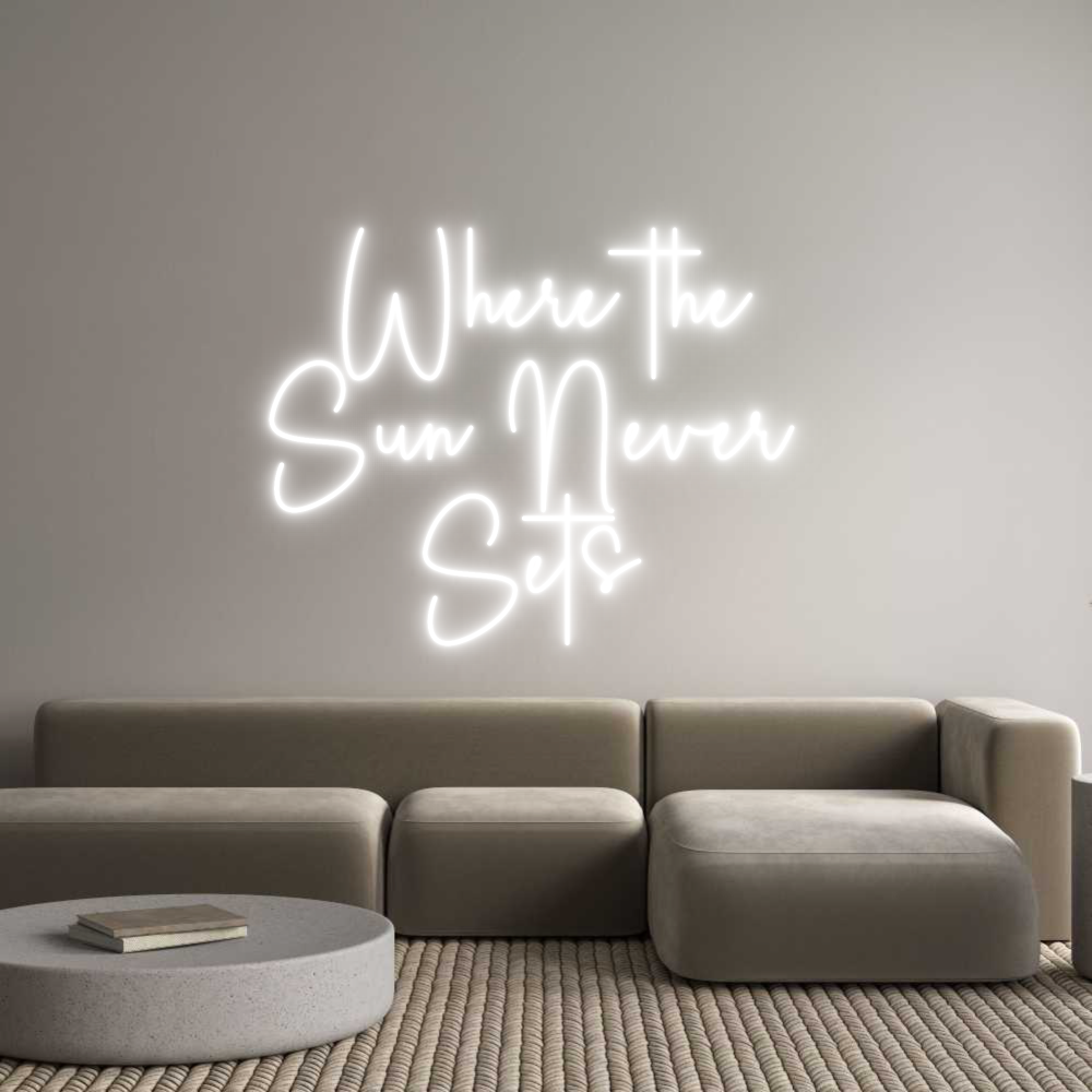 Custom Neon Sign Online Editor Where the
Su...