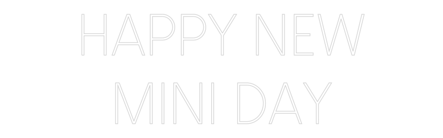 Custom Neon Sign Online Editor HAPPY NEW
MI...