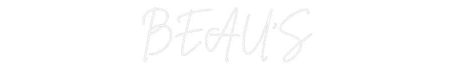 Editor online di insegne al neon personalizzate BEAU'S