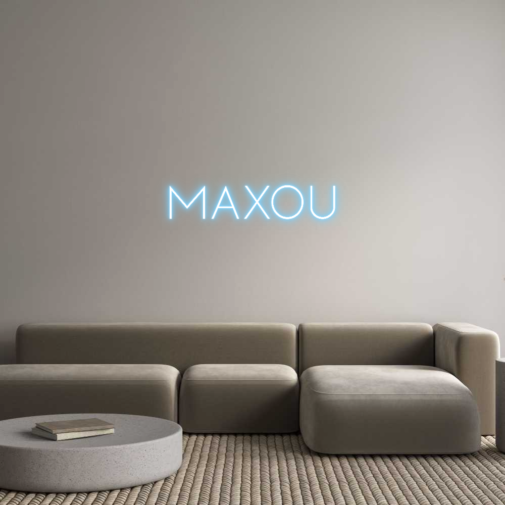 Custom Neon Sign Online Editor Maxou