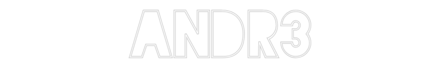 Custom Neon Sign Online Editor ANDR3