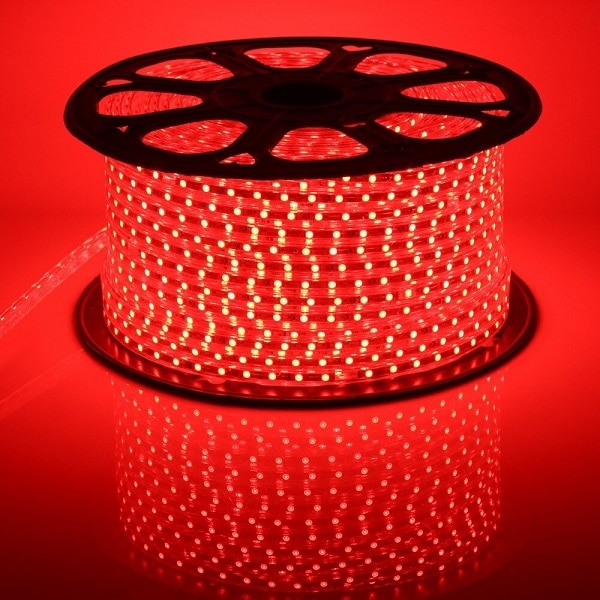 7x11mm rød SMD-lysstribe 240V