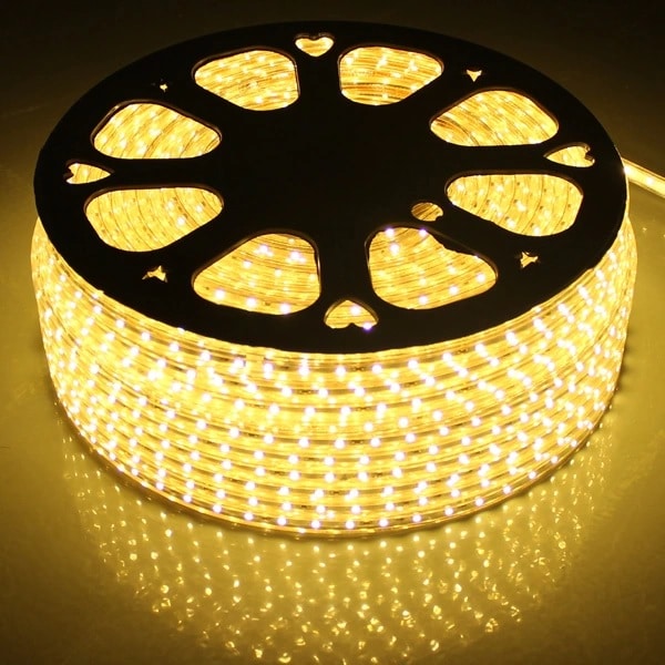 7x11mm varm hvid SMD strip lys 240V