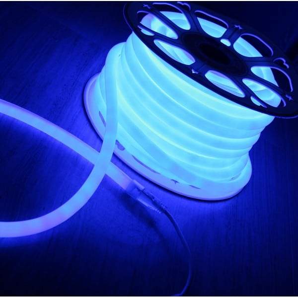 Bande lumineuse bleue 360