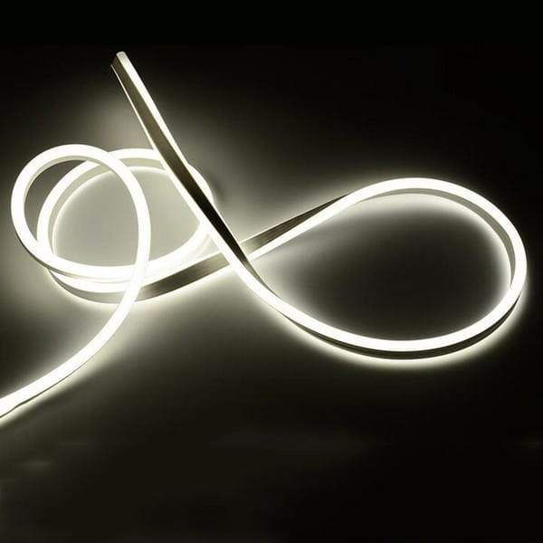 ren vit LED neon strip ljus dimbar