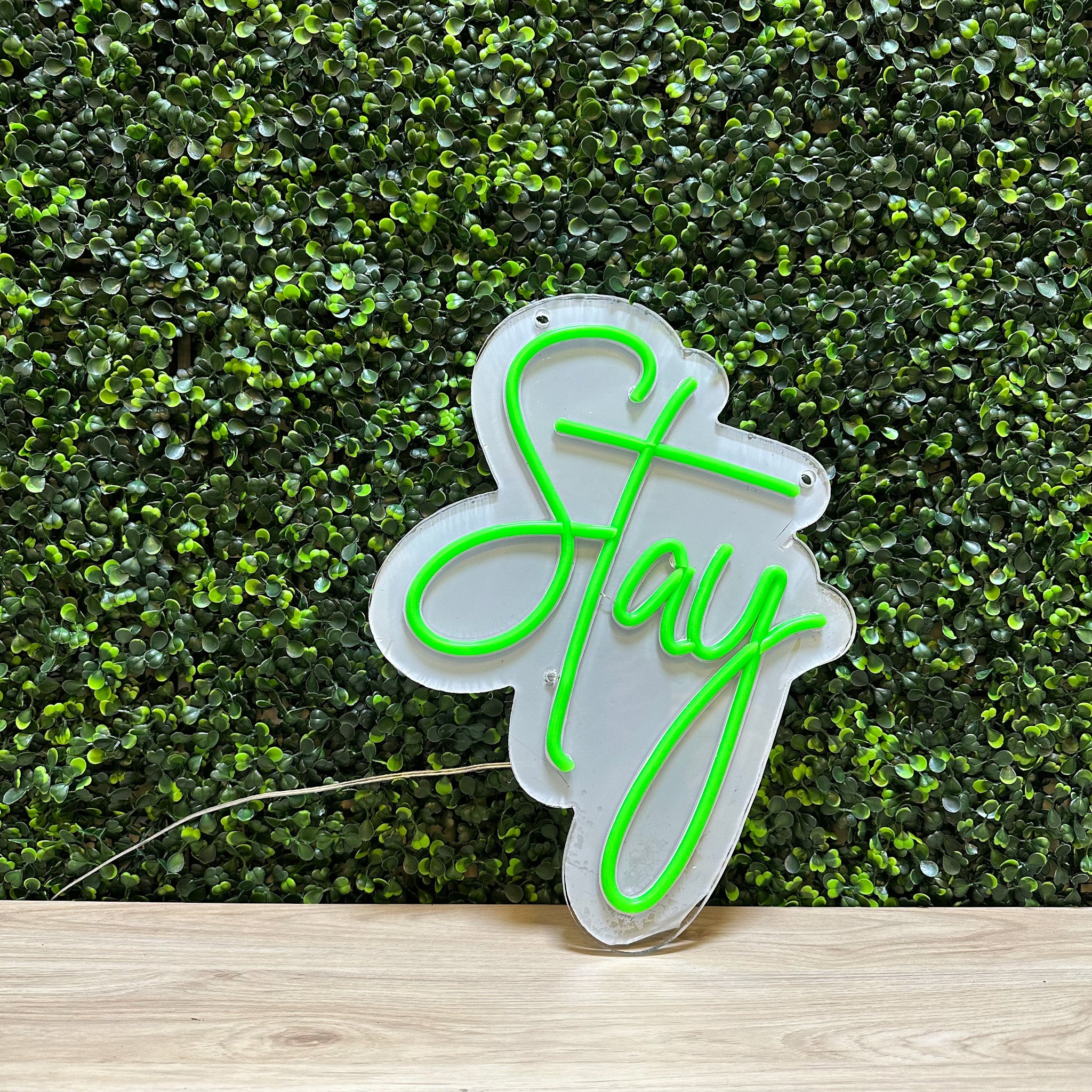 Stay RS LED Neon Sign - Made In London