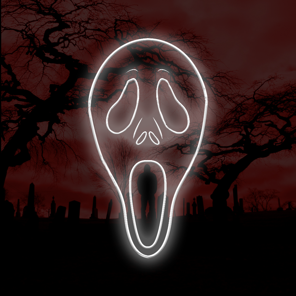 scary halloween ghost mask
