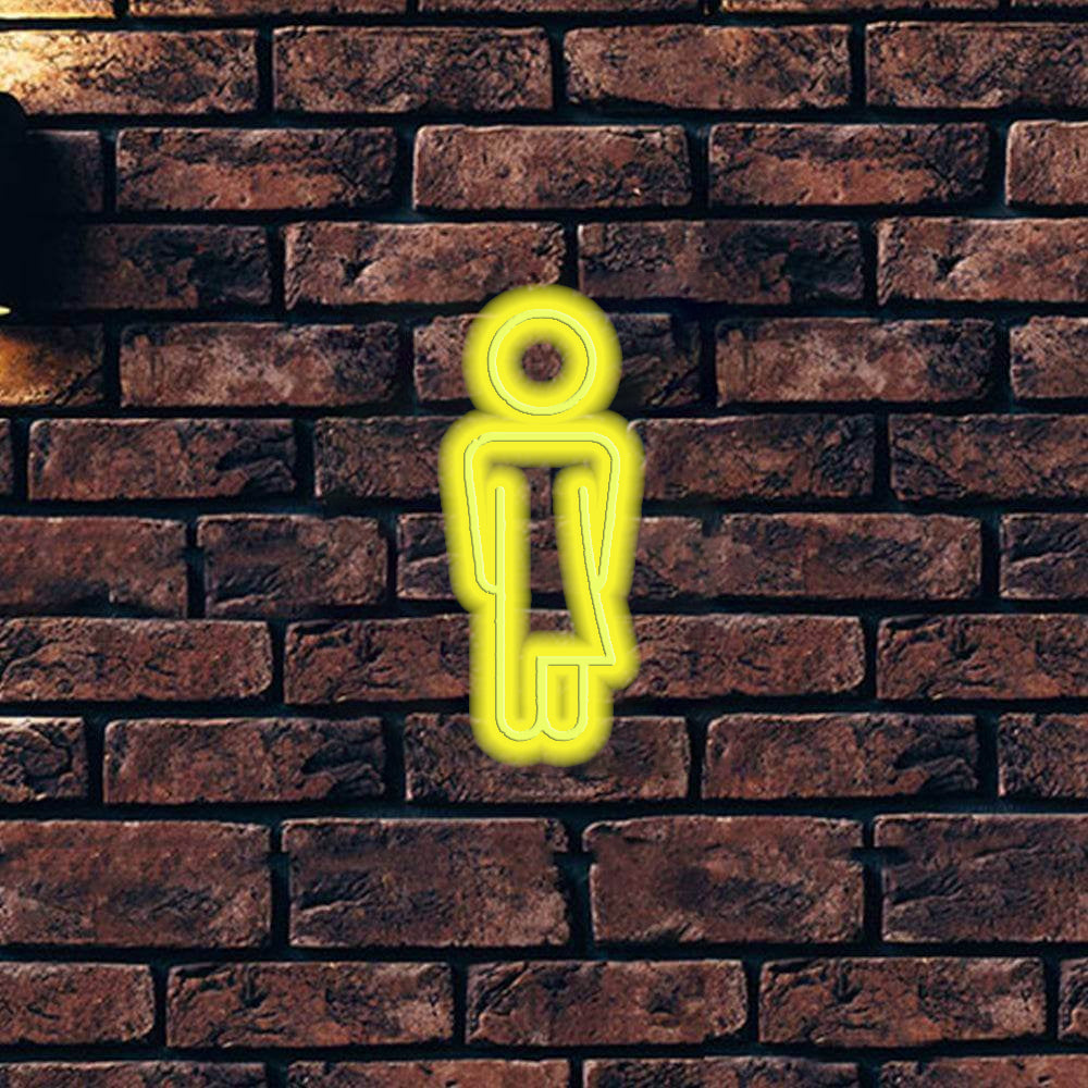 Inclusive Toilette LED Neon Sign - Made in London Bathroom Neon Signs