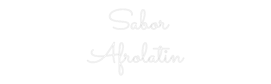 Custom Neon Sign Online Editor Sabor
Afr...