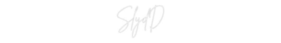 Custom Neon Sign Online Editor SlydD