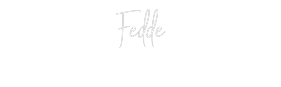 Custom Neon Sign Online Editor Fedde