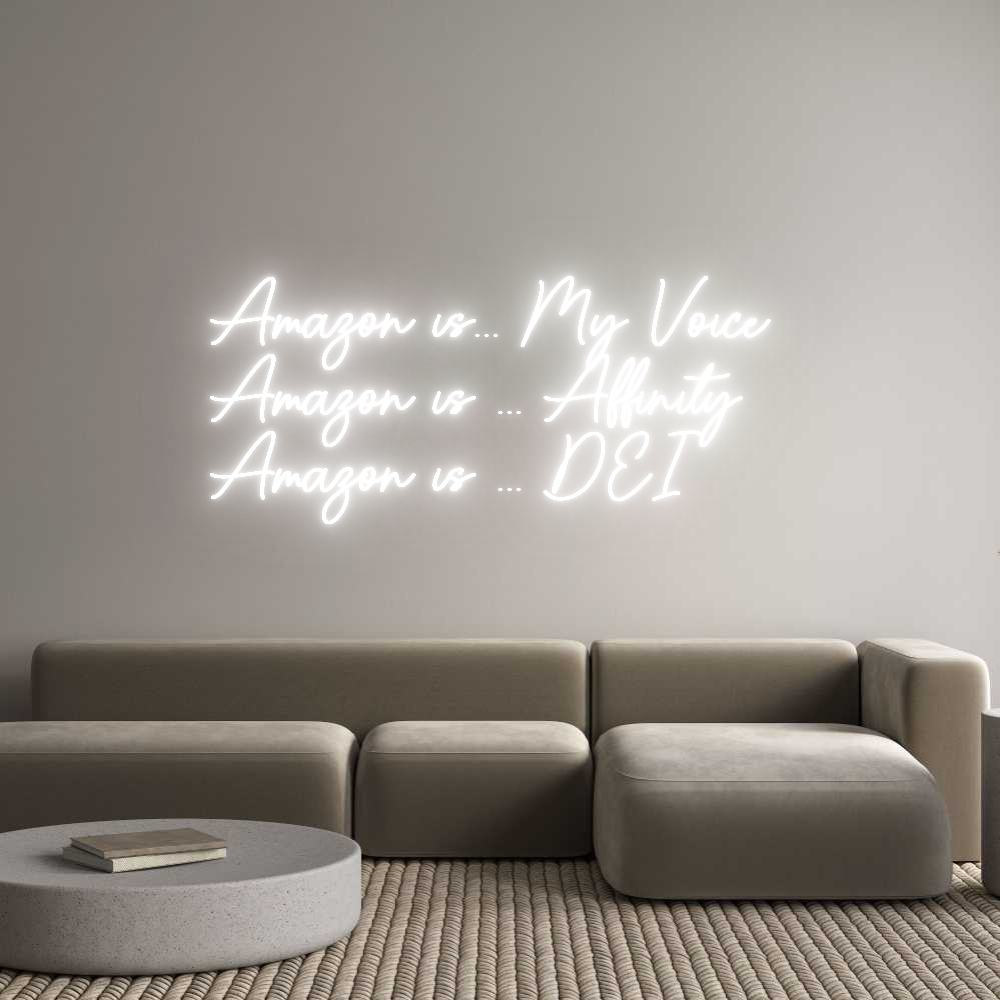 Custom Neon Sign Online Editor Amazon is... ...