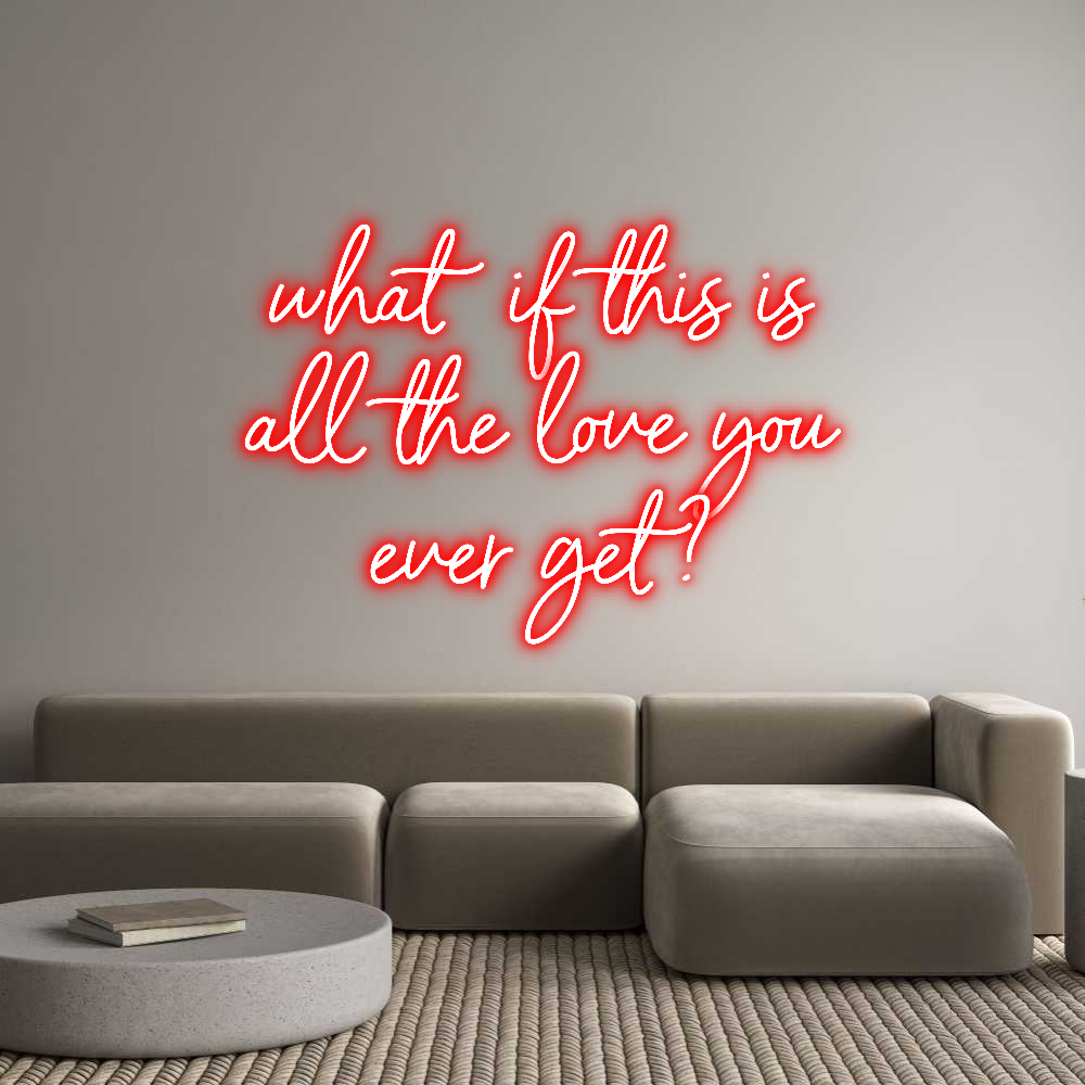 Custom Neon Sign Online Editor what if this ...