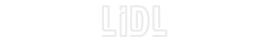 Editor online de letreros de neón personalizados Lidl