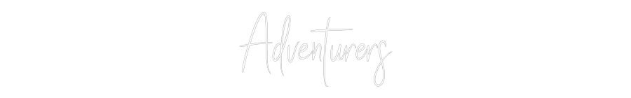 Custom Neon Sign Online Editor Adventurers