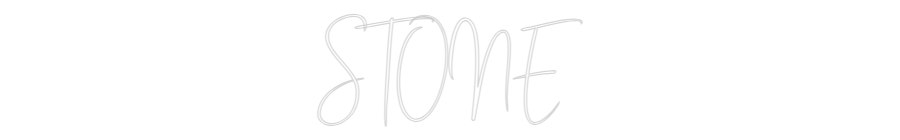 Custom Neon Sign Online Editor STONE