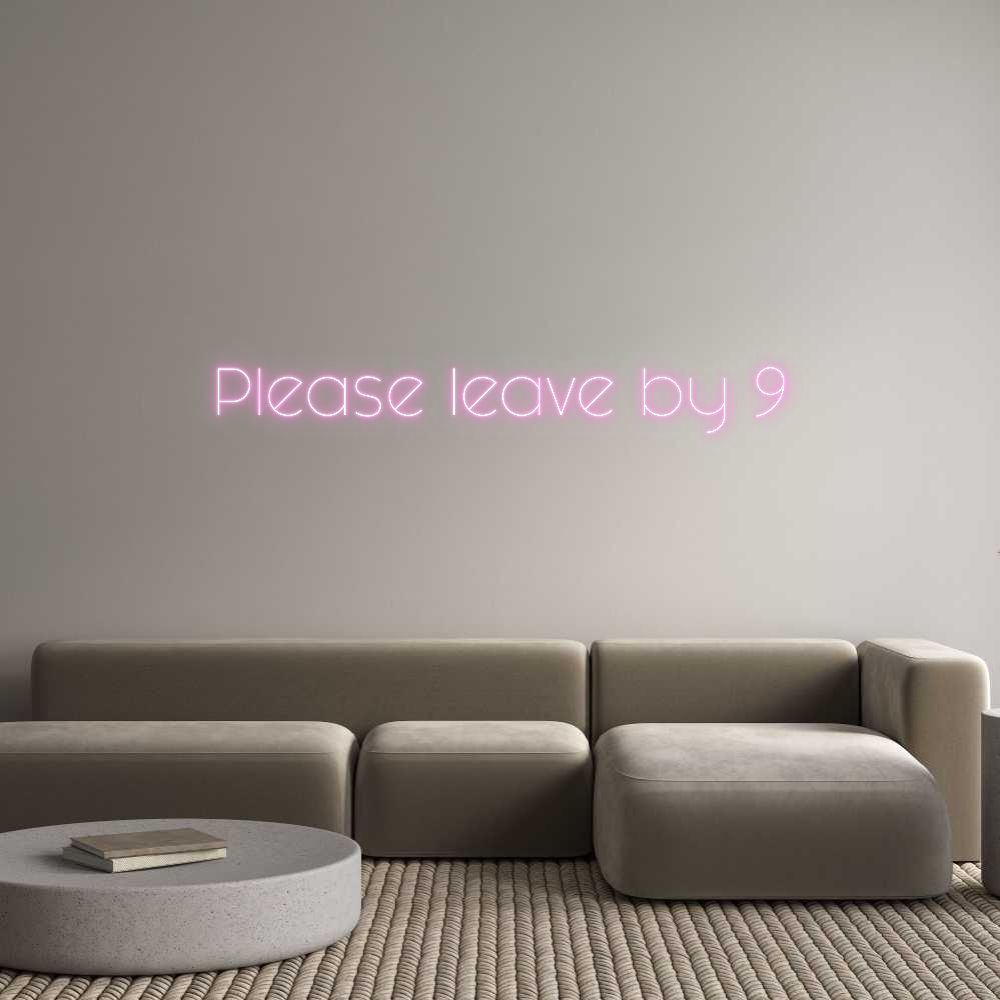 Custom Neon Sign Online Editor Please leave ...