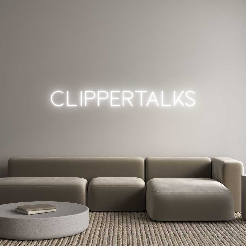 Custom Neon Sign Online Editor ClipperTalks