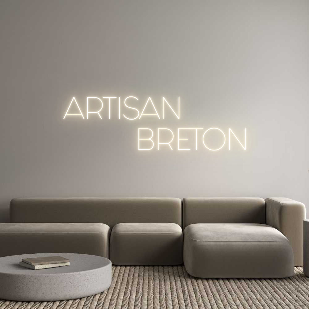 Editor on-line de letreiros de neon personalizados ARTISAN
...