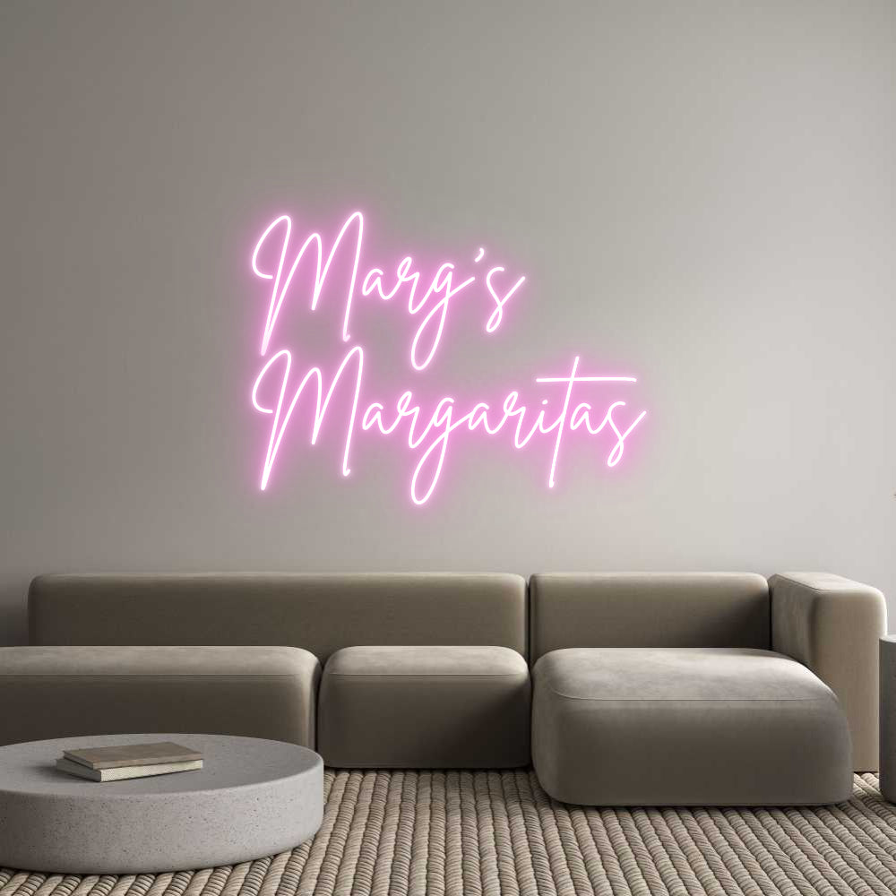 Custom Neon Sign Online Editor Marg's
Marga...