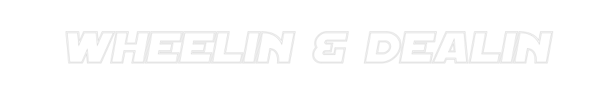 Custom Neon Sign Online Editor WHEELIN & DEA...