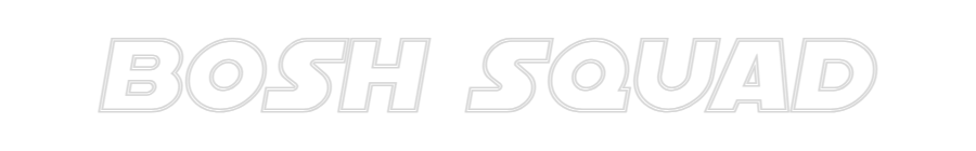 Custom Neon Sign Online Editor BOSH SQUAD