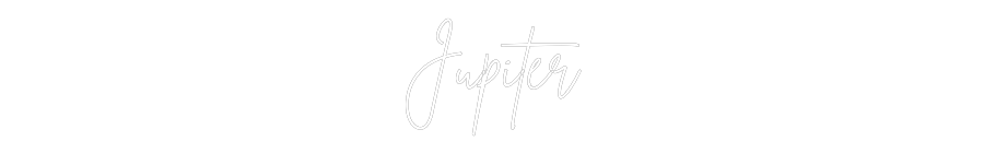 Custom Neon Sign Online Editor Jupiter