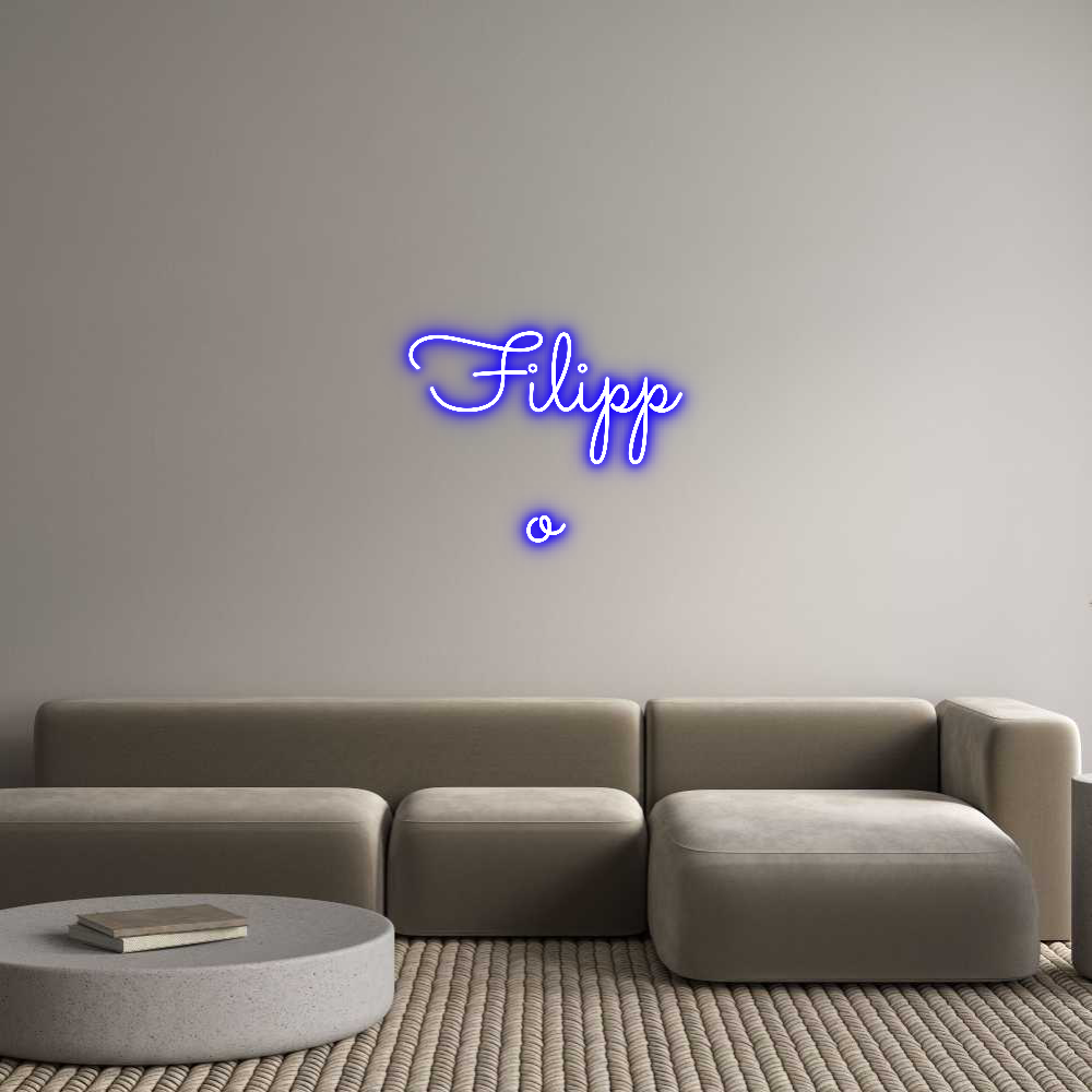 Custom Neon Sign Online Editor Filipp
o