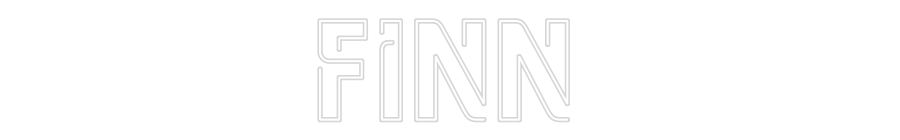 Custom Neon Sign Online Editor Finn