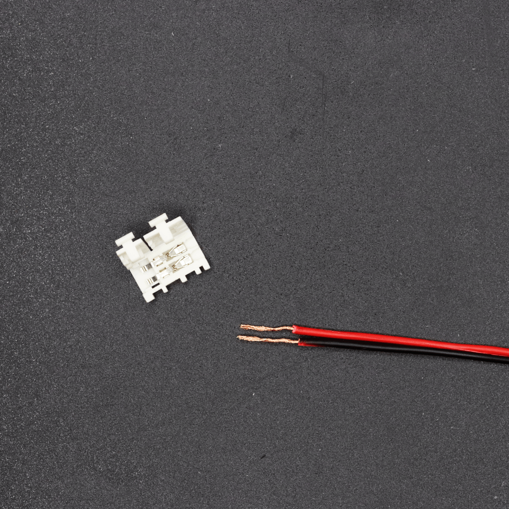 Connecteur à pince à 2 broches