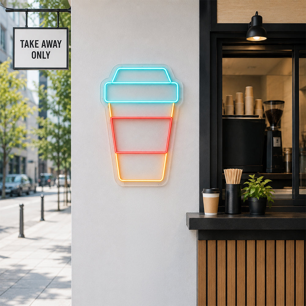Coppa Led Neon Sign - Made a London Drink Restaurants Neon Signs