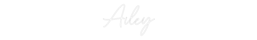 Custom Neon Sign Online Editor Ailey