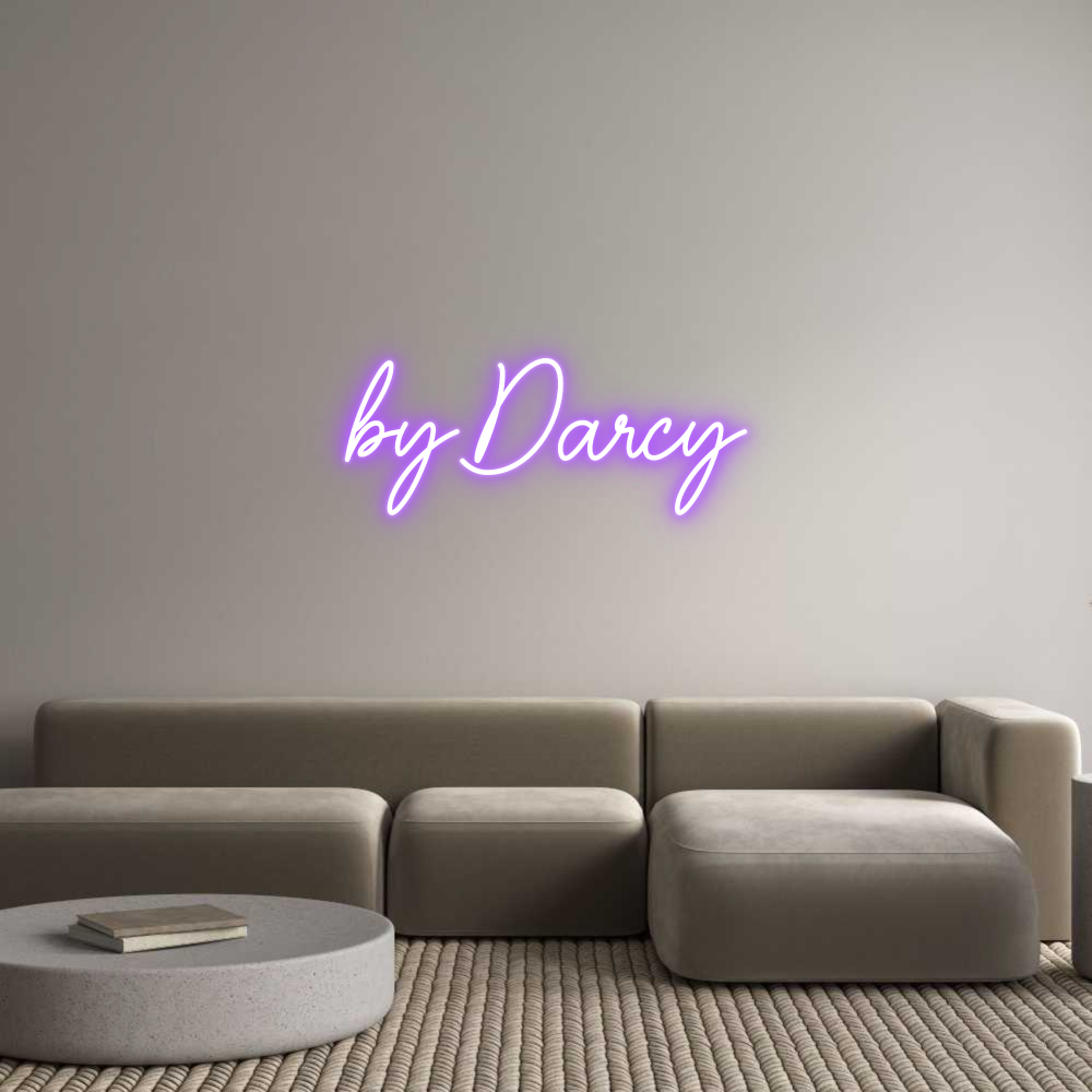 Custom Neon Sign Online Editor av Darcy