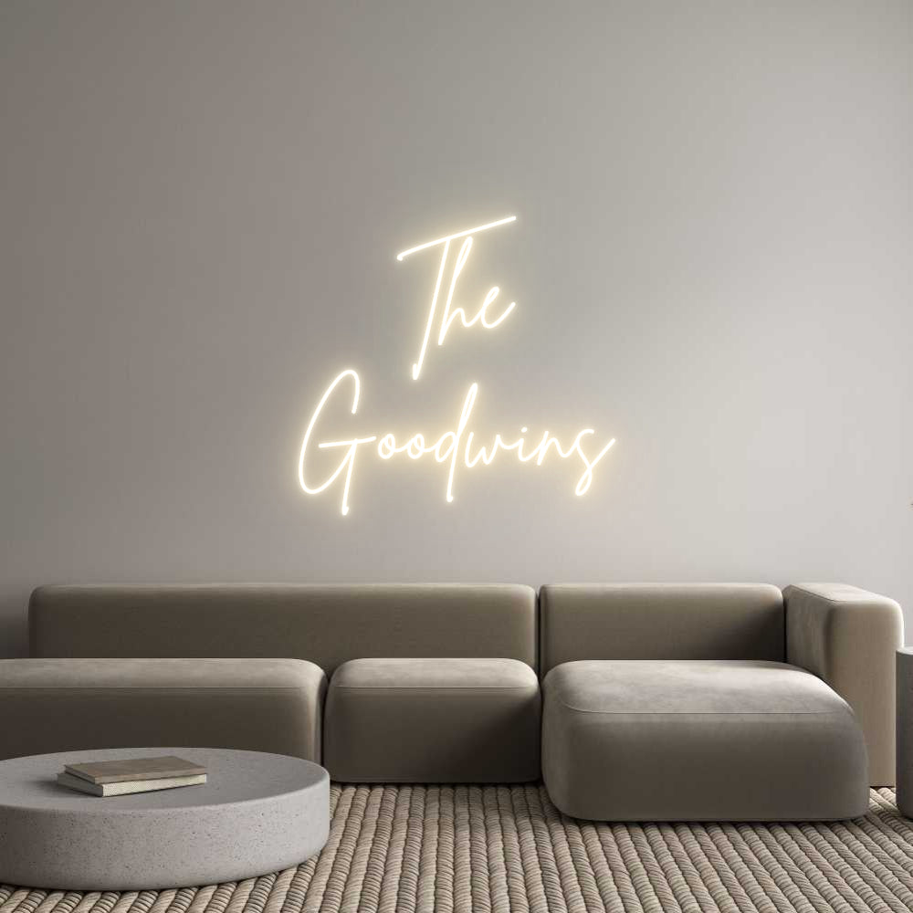 Custom Neon Sign Online Editor The
Goodwins