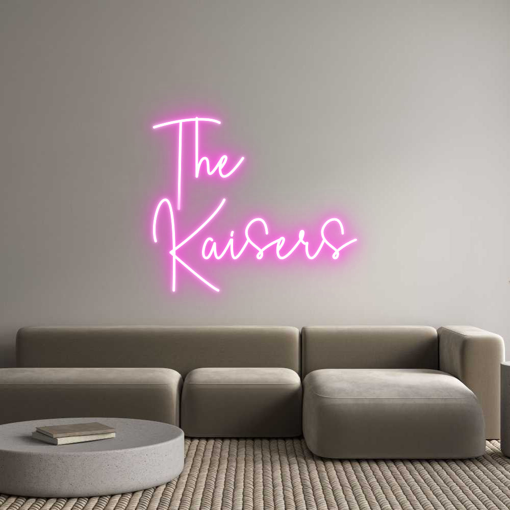 Custom Neon Sign Online Editor The
Kaisers