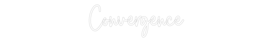 Convergenza dell'editor online per insegne al neon personalizzate