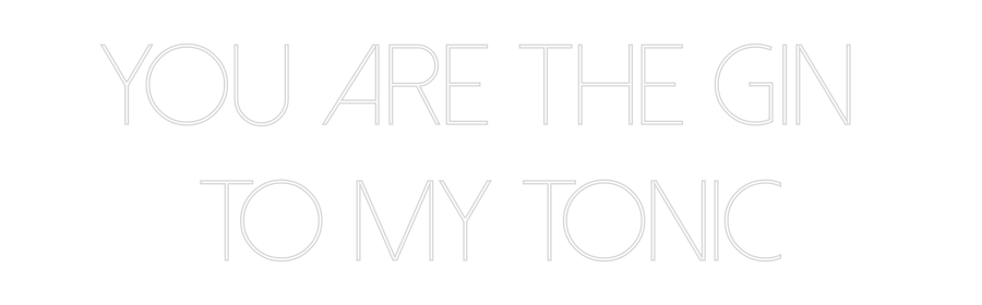 Custom Neon Sign Online Editor YOU ARE THE G...